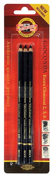 Węgiel w drewnie 8811 3szt.(2,3,4)KOH-I-NOOR