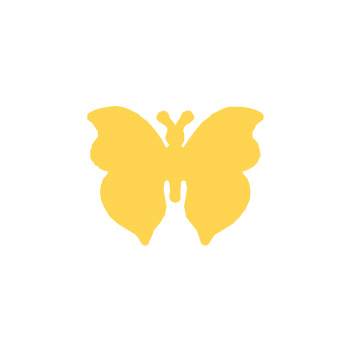 Dziurkacz  ozdobny 2,5 cm MOTYL4