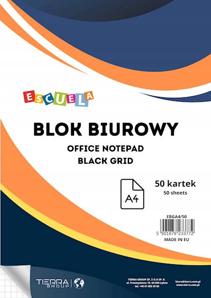 Blok w kratkę A4/ 50k 