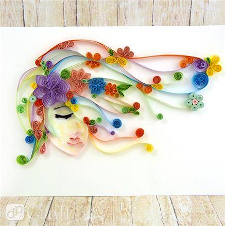 Paski do quillingu  3mm PASTEL 100szt