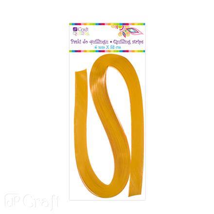 Paski do quillingu  6mm ŻÓŁTE 100szt