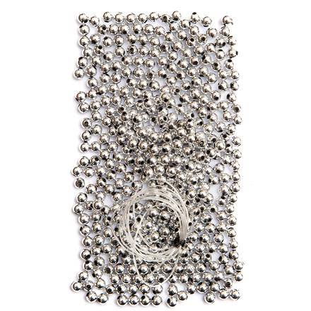 Koraliki 5mm 40g SREBRNE