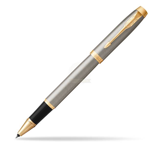 Pióro kulkowe PARKER New IM Brush Matal GT