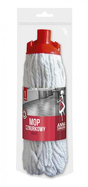 Mop sznurkowy Maxi biały