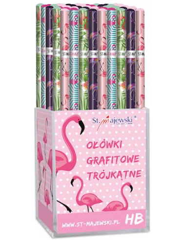 Ołówek Majewski HB trójkątny
