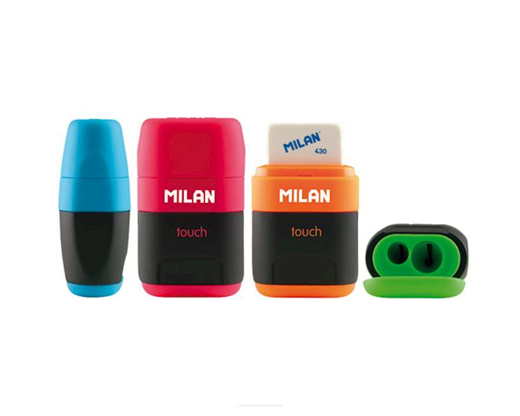Temperówka MILAN II z gumką COMPACT DUO