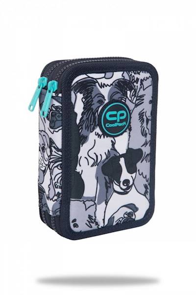 Piórnik dwukomorowy z wyposażeniem CoolPack