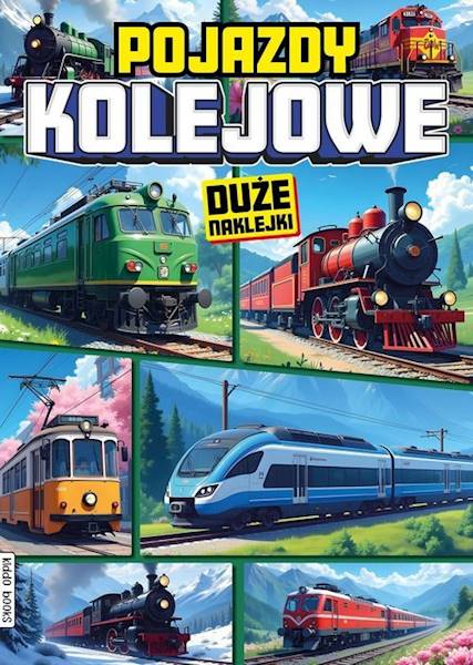 Kolorowanka A4 z naklejkami
