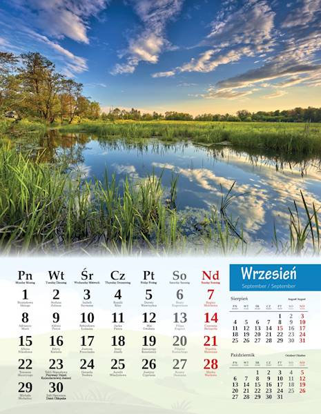 Kalendarz wieloplanszowy 