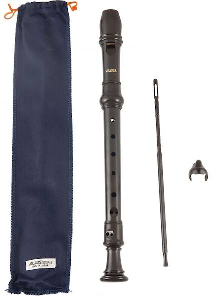 Flet Suzuki Music SRE-80 prosty sopranowy C czarny