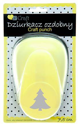 Dziurkacz  ozdobny 7,5cm JODŁA 3