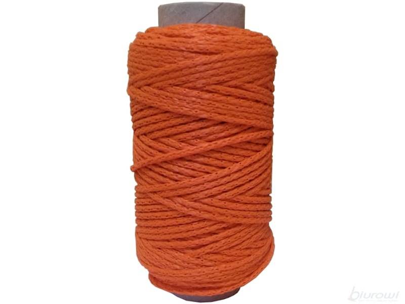 Sznurek techniczny 50mb  pomarańczowy TRES