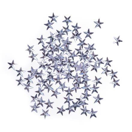 Kryształki dekoracyjne 100szt gwiazdki crystal