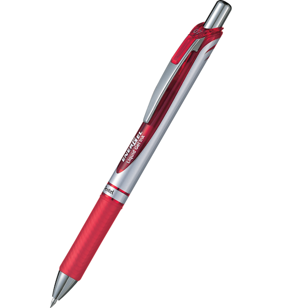 Pióro kulkowe PENTEL Energel BL77 czerwone