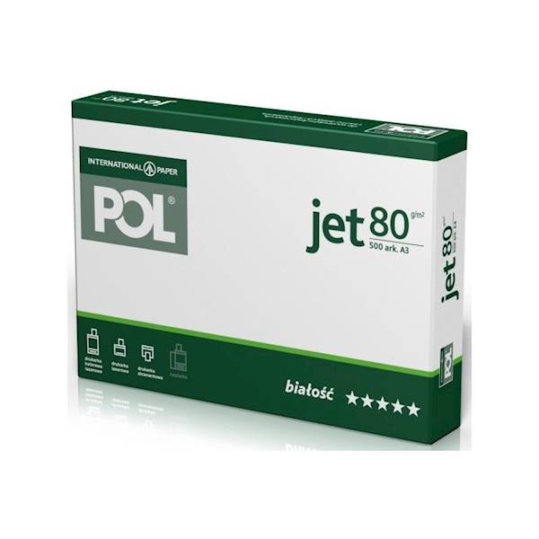 Papier A3/80g POLJET ryza