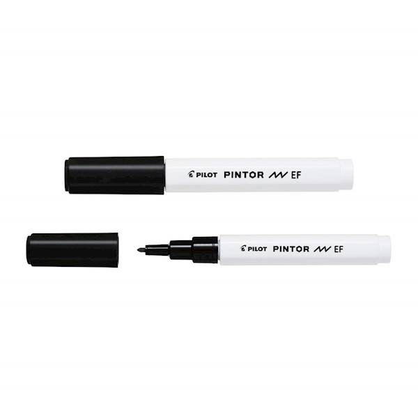 Marker PILOT PINTOR 0,7 EF czarny