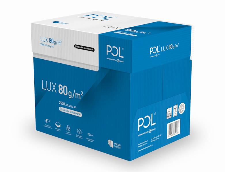 Papier A4/80g POLLUX pudełko