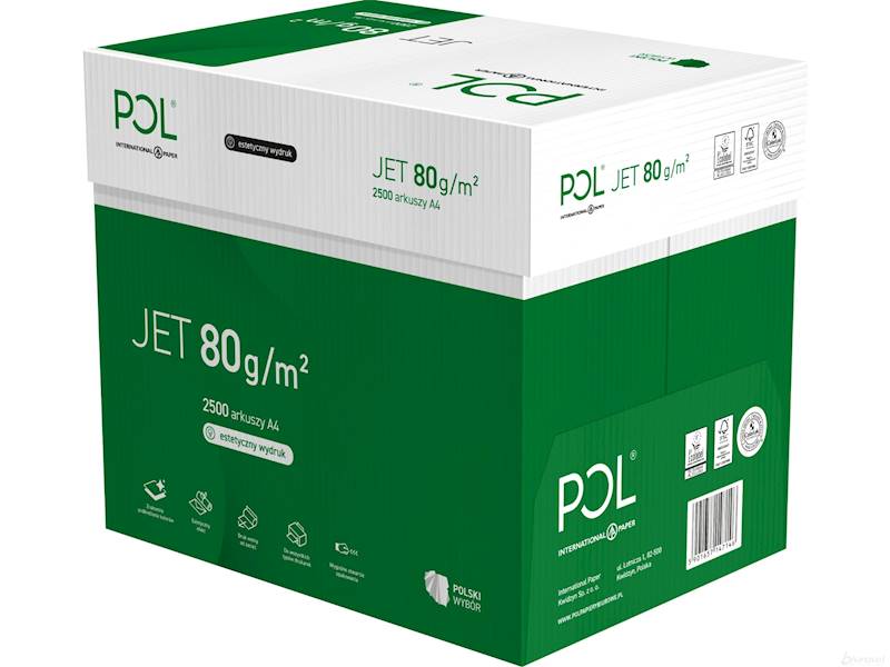 Papier A4/80g POLJET pudełko 