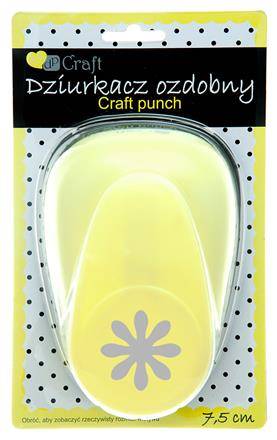 Dziurkacz ozdobny 7,5cm Stokrotka