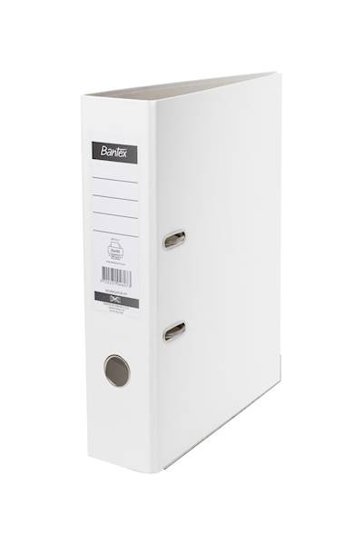 Segregator  A4/80 XXL BANTEX PP biały 20szt