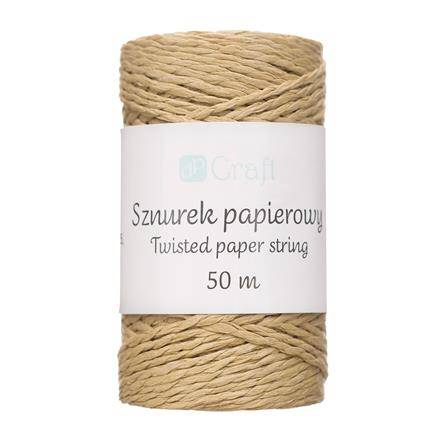 Sznurek papierowy skręcany 50m KRAFT