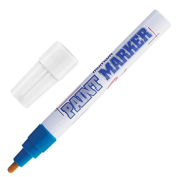 Marker olejowy MunHwa 4mm B niebieski