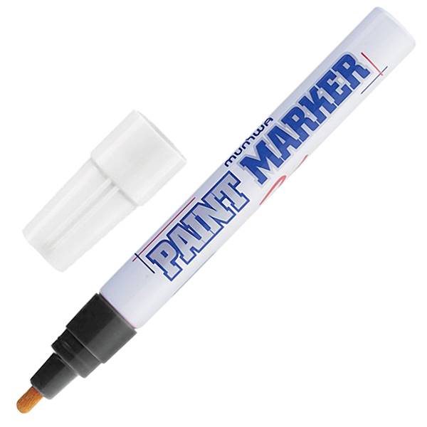 Marker olejowy MunHwa 4mm B czarny 