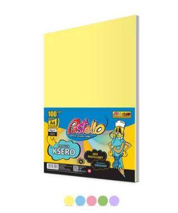 Papier ksero A4/ 80g mix/kolor 100ark pas PASTELLO