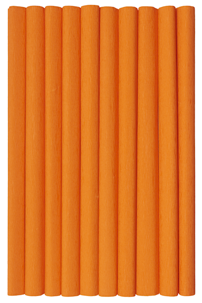 Krepina 50x200 pomarańczowa ciemna