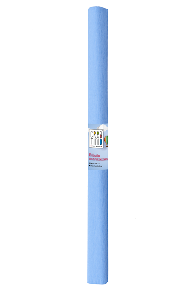 Krepina 50x200 błękitna  1szt