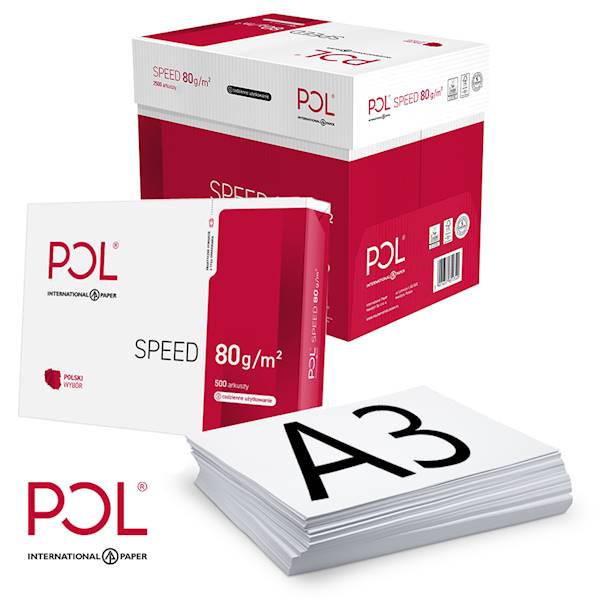 Papier A3/80g POLSPEED pudełko
