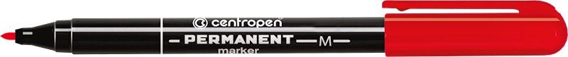 Marker CENTROPEN permanent 2846 1mm czerwony