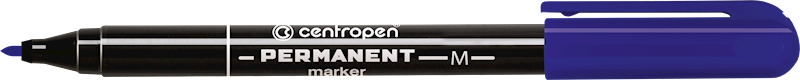 Marker CENTROPEN permanent 2846 1mm niebieski