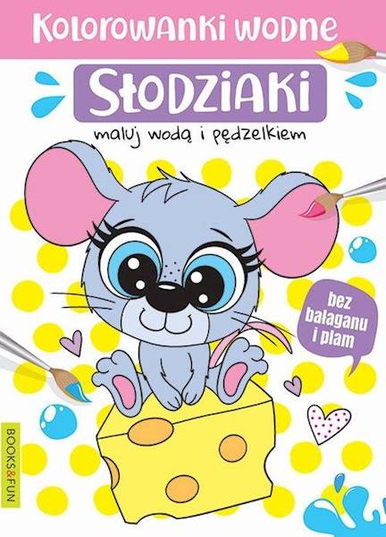 Kolorowanka wodna A4