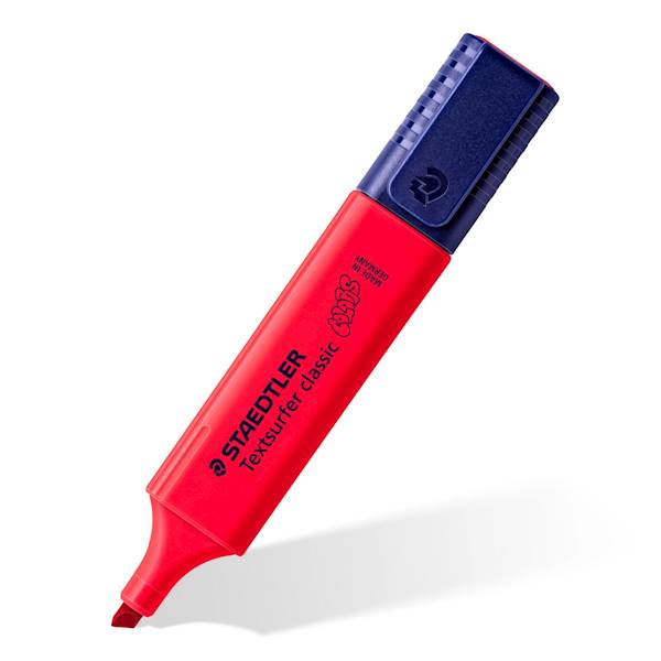Zakreślacz STAEDTLER czerwony 364 C-200