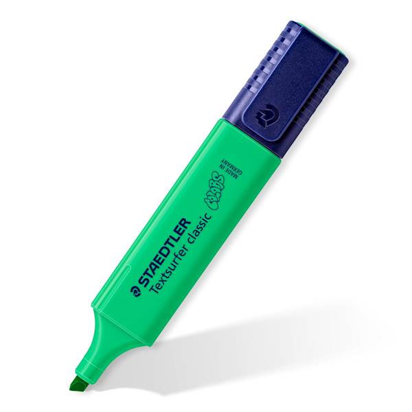 Zakreślacz STAEDTLER zielony 364 C-550
