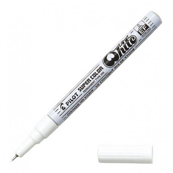 Marker olejowy PILOT biały EF