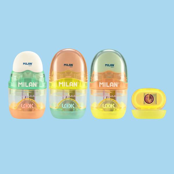 Temperówka MILAN I z gumką Capsule