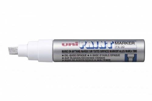 Marker olejowy UNI PX-30 srebrny