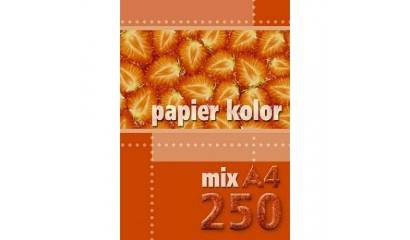 Papier ksero A4 mix/kolor 250ark KRESKA