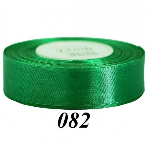 Wstążka mat. satynowa 25mm/32m zielona