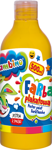 Farba BAMBINO 500ml żółta