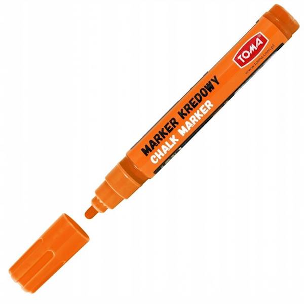 Marker kredowy TOMA pomarańczowy końc. 4,5 mm