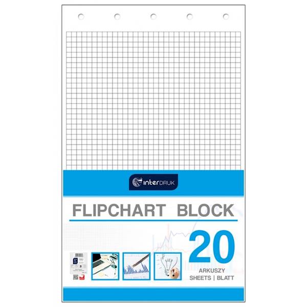 Blok do Flipchart 64*100 20k. kratka