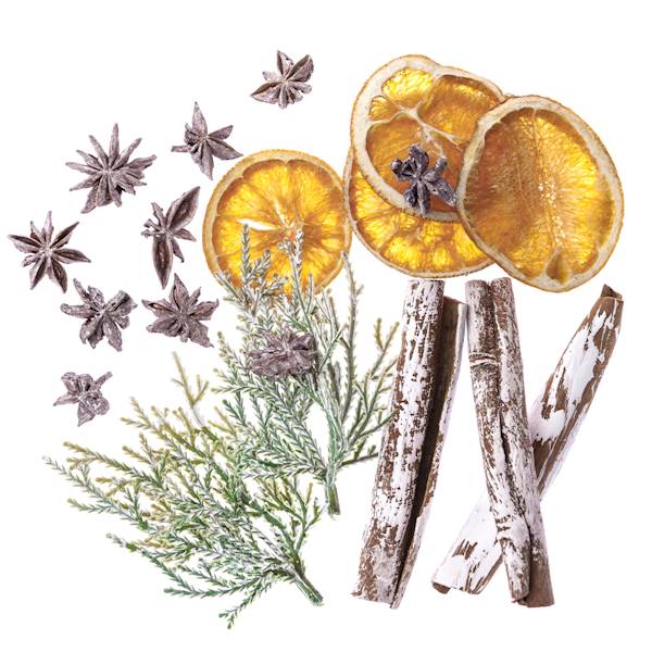 Naturalne elementy 19g. Cynamon, Anyż, Pomarańcza