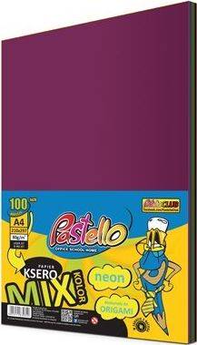 Papier ksero A4/ 80g mix/kolor TRENDS 100ark.