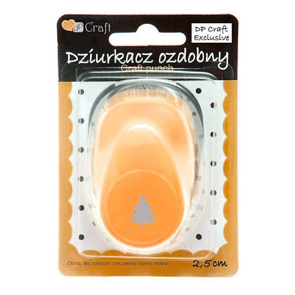 Dziurkacz  ozdobny 2,5 cm CHOINKA 2
