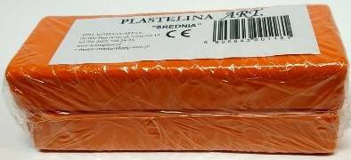 Plastelina KOMA Plast 500g. pomarańczowa