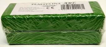 Plastelina KOMA Plast 500g. zielona ciemna