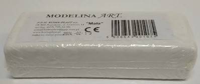 Modelina 250g. biała